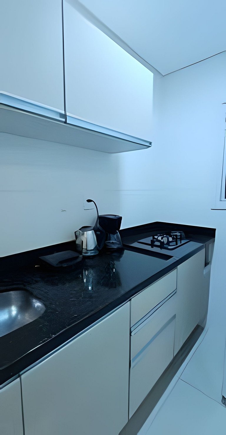 Apto 1 quarto com piscina a 40 mt de la playa